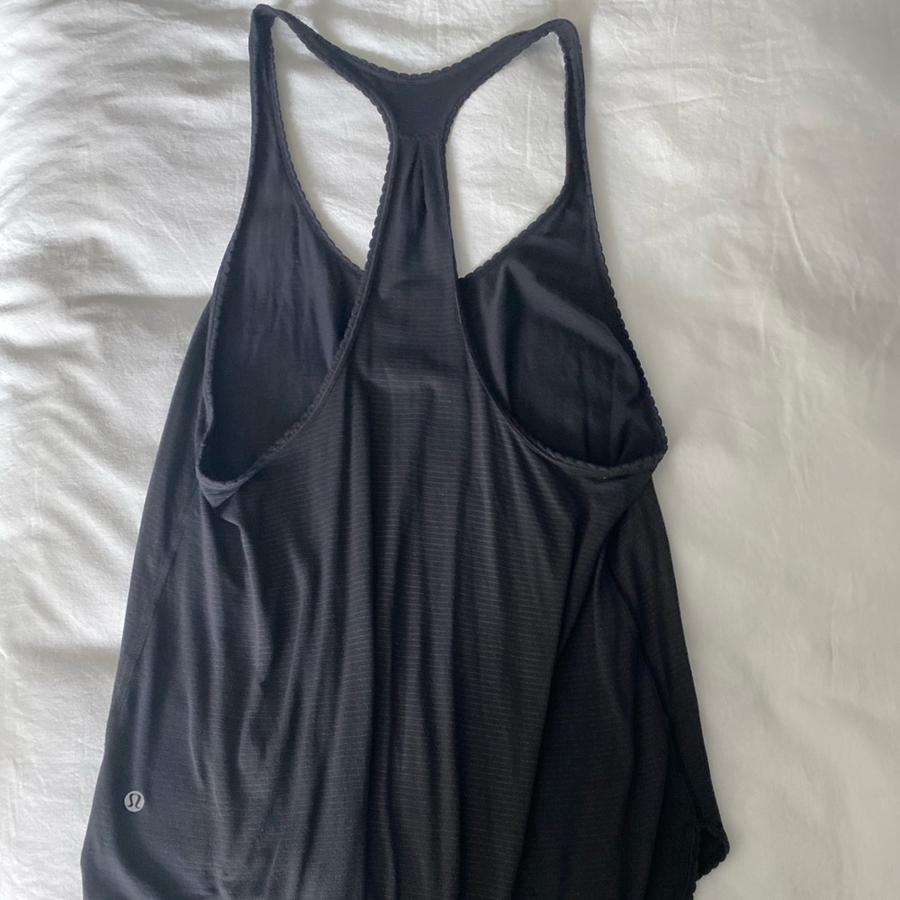 Black Lululemon Tank sz 8